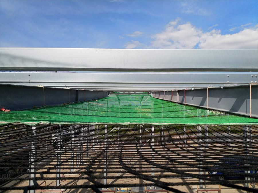 Netze und Absturzsicherungen